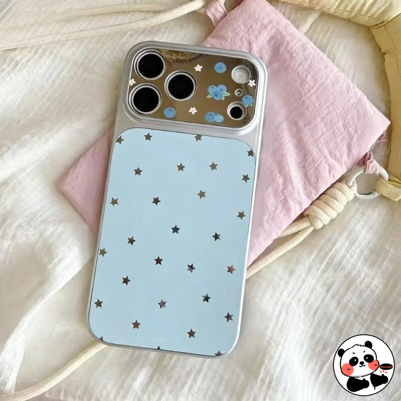 Realme Note 50 - Capa de Telefone Espelhada com Estrelas
