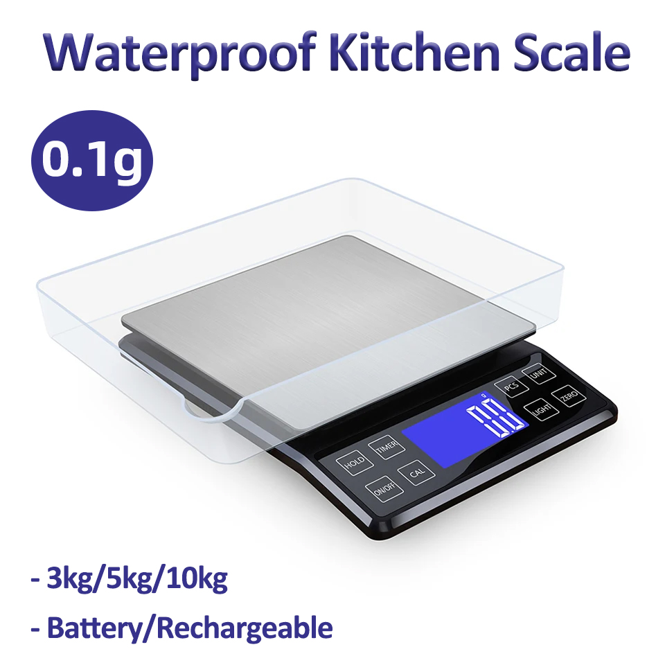Gadgets For Electronics - Balança de cozinha digital, alta precisão,