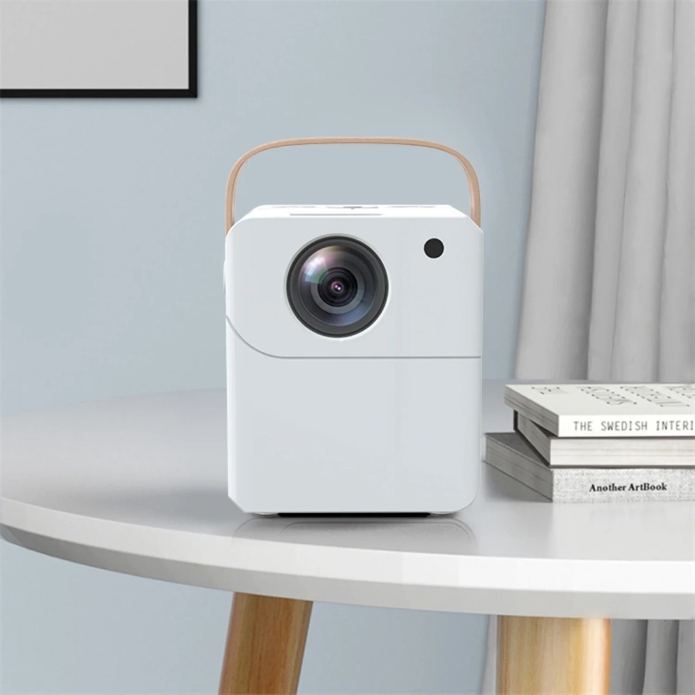 Mini Projector Portable - Portátil inteligente 4k projetor mini home