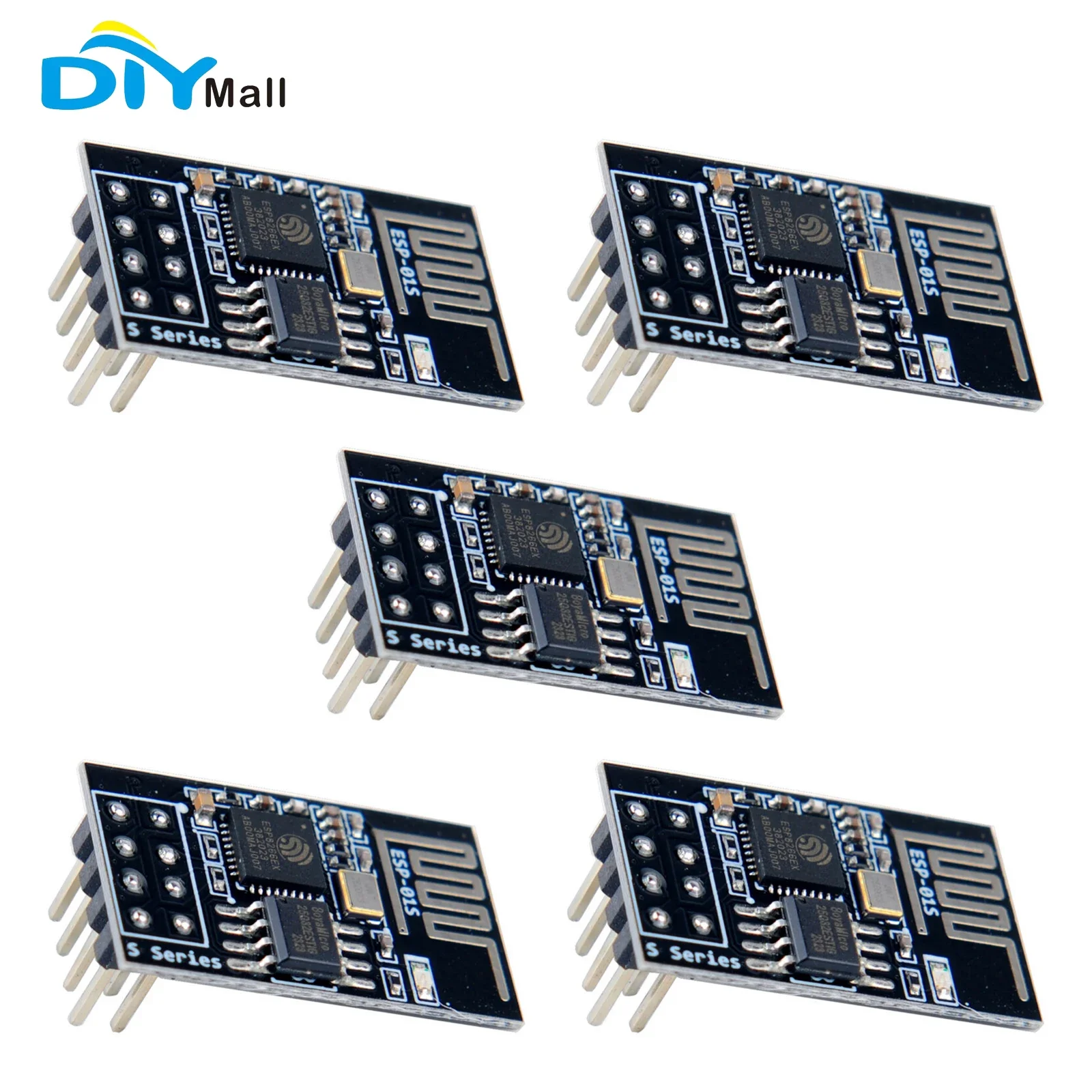 Diy Electronics Gadgets - Módulo WiFi ESP-01S ESP8266 4MB Flash