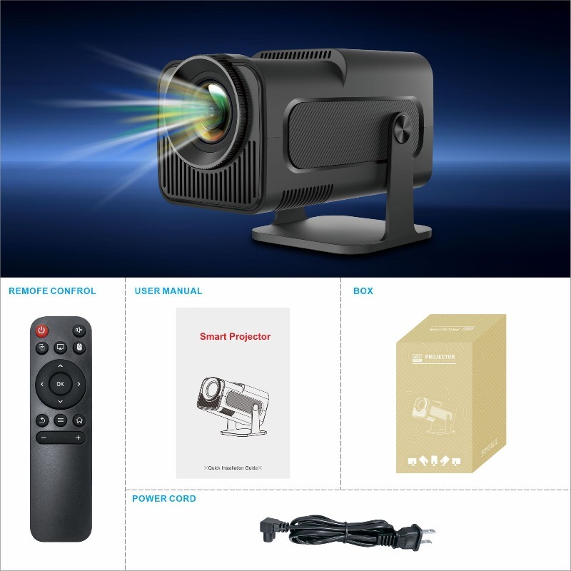 Projetor Portátil Original HY3 - Mini Projector Portable avaliação e preço