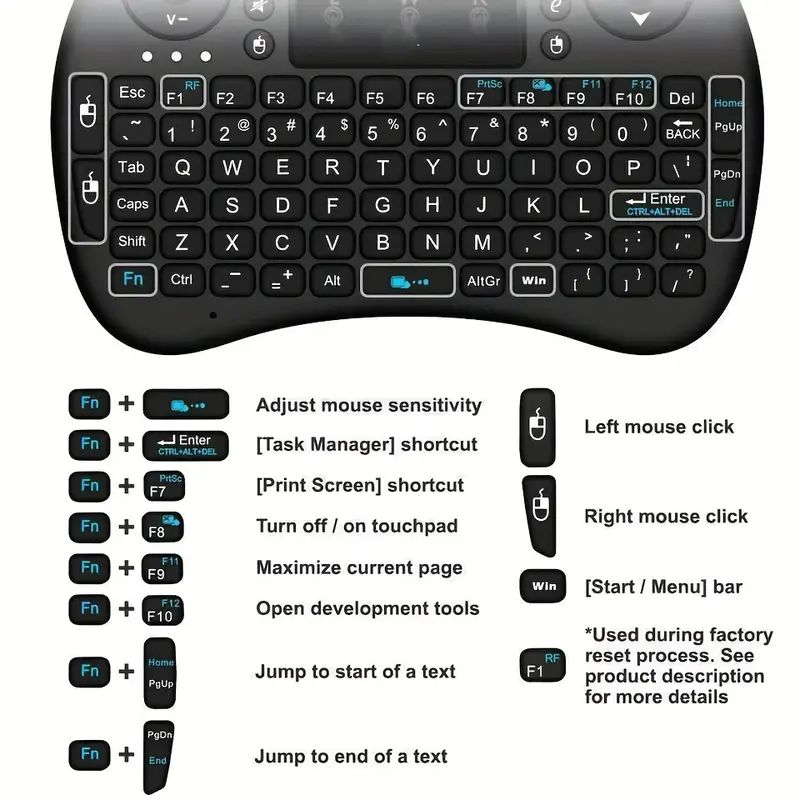 Mini teclado bluetooth portáti - Mini Projector Portable avaliação e preço