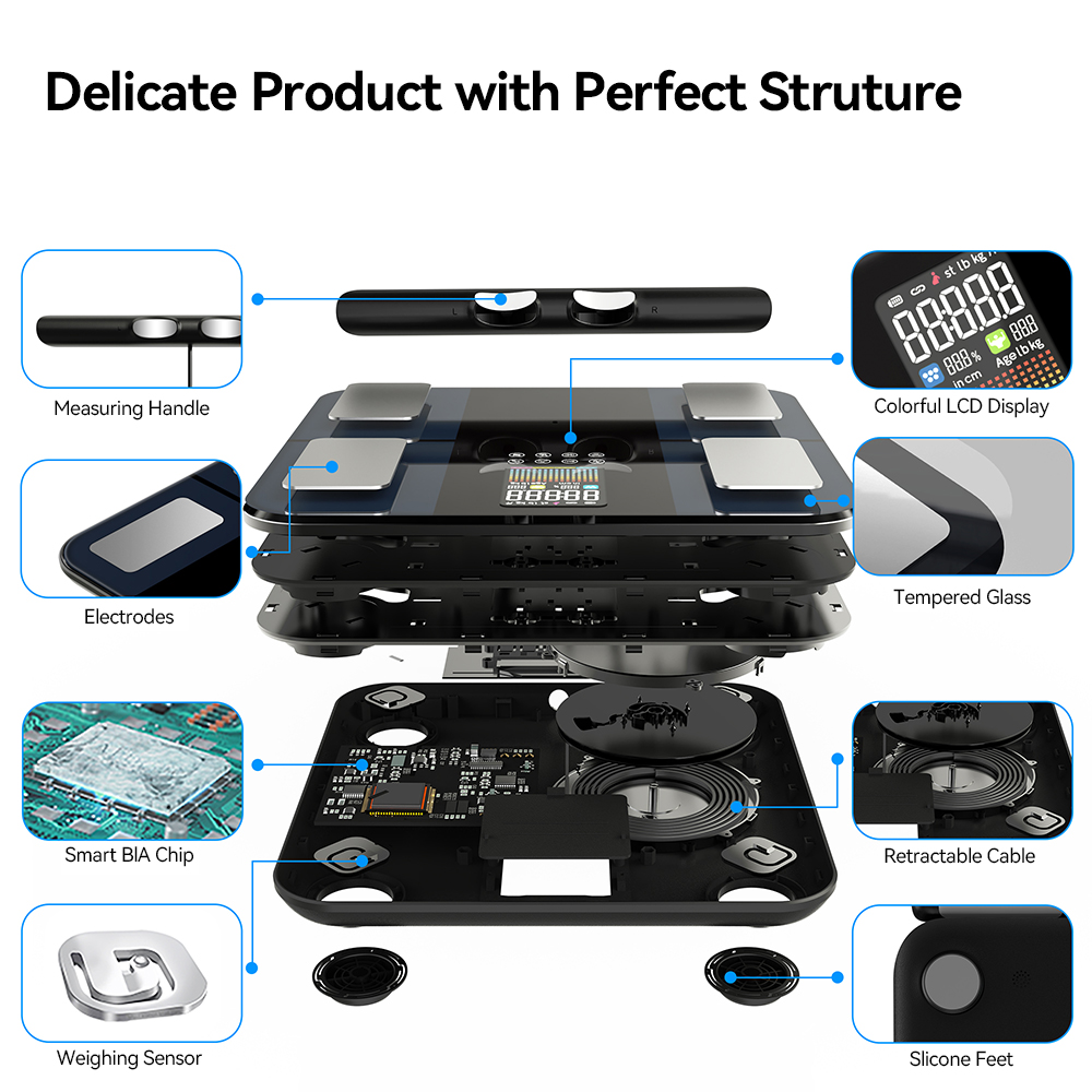 Balança Digital Inteligente de - Body Fat Scale Smart avaliação e preço