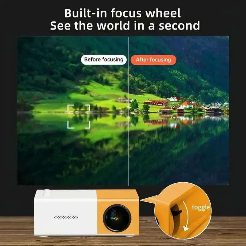 Projetor de TV Portátil 110V-2 - Mini Projector Portable avaliação e preço