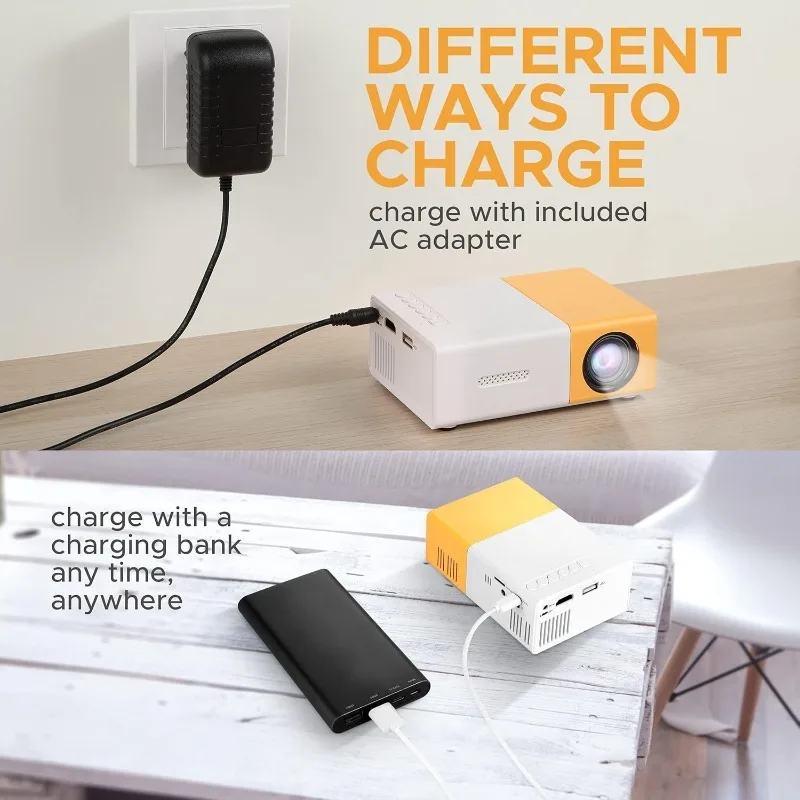 Projetor de TV Portátil 110V-2 - Mini Projector Portable avaliação e preço