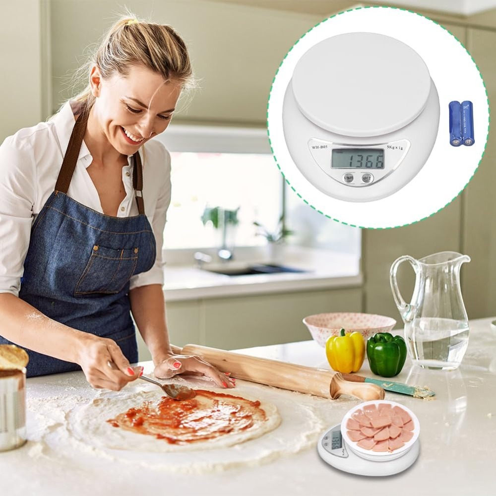 Balança Digital de Cozinha 5Kg - Gadgets For Electronics avaliação e preço