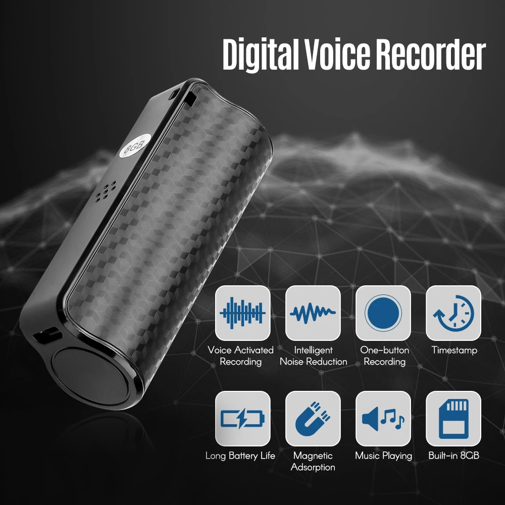 Mini gravador de voz profissio - Voice Recorder Pen avaliação e preço