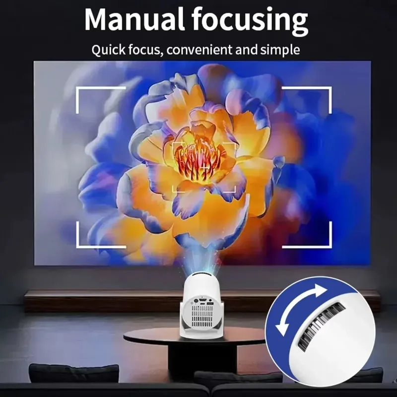 Novo Projetor 4K Android 11 Mi - Mini Projector Portable avaliação e preço