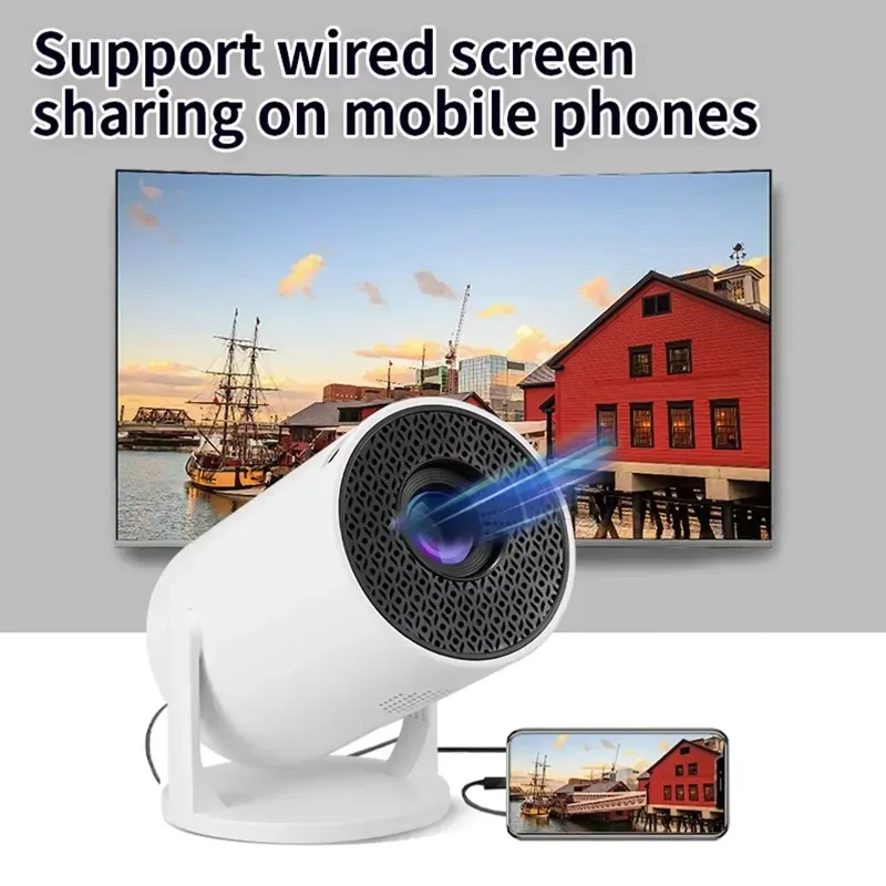 Novo Projetor 4K Android 11 Mi - Mini Projector Portable avaliação e preço