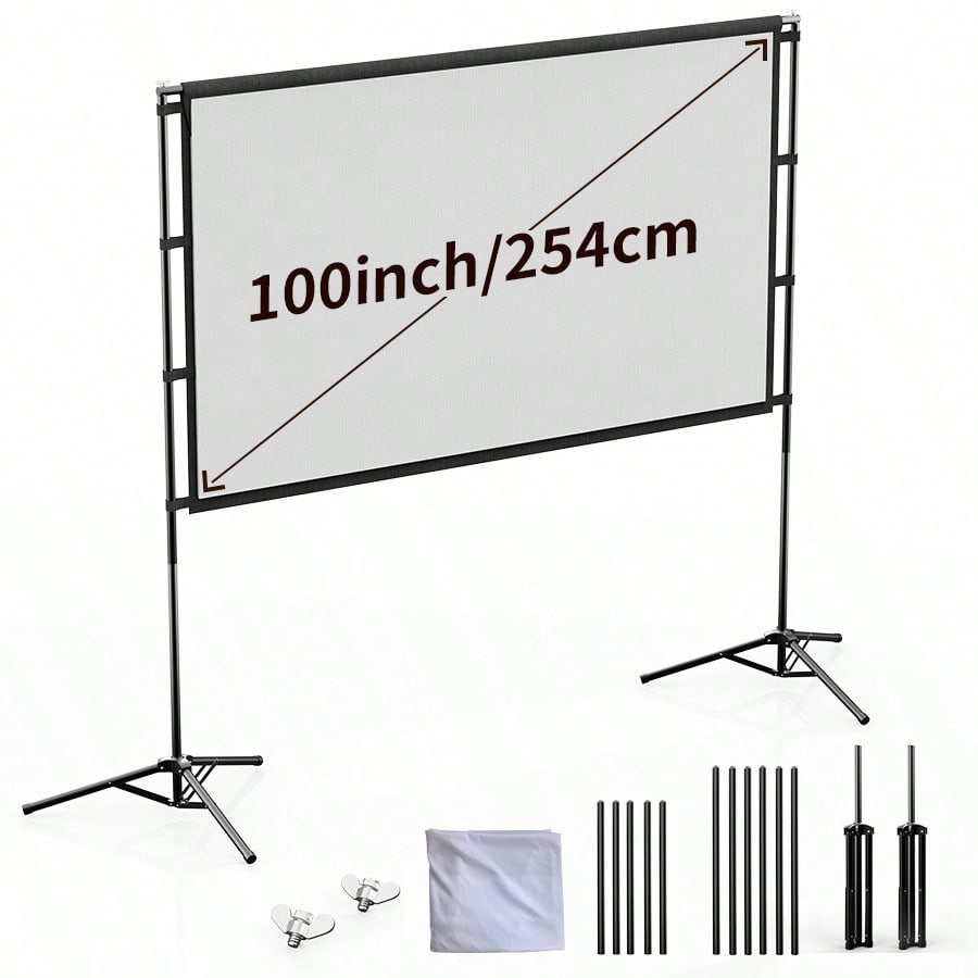 Tela de Projeção XBJ 100 Poleg - Mini Projector Portable avaliação e preço