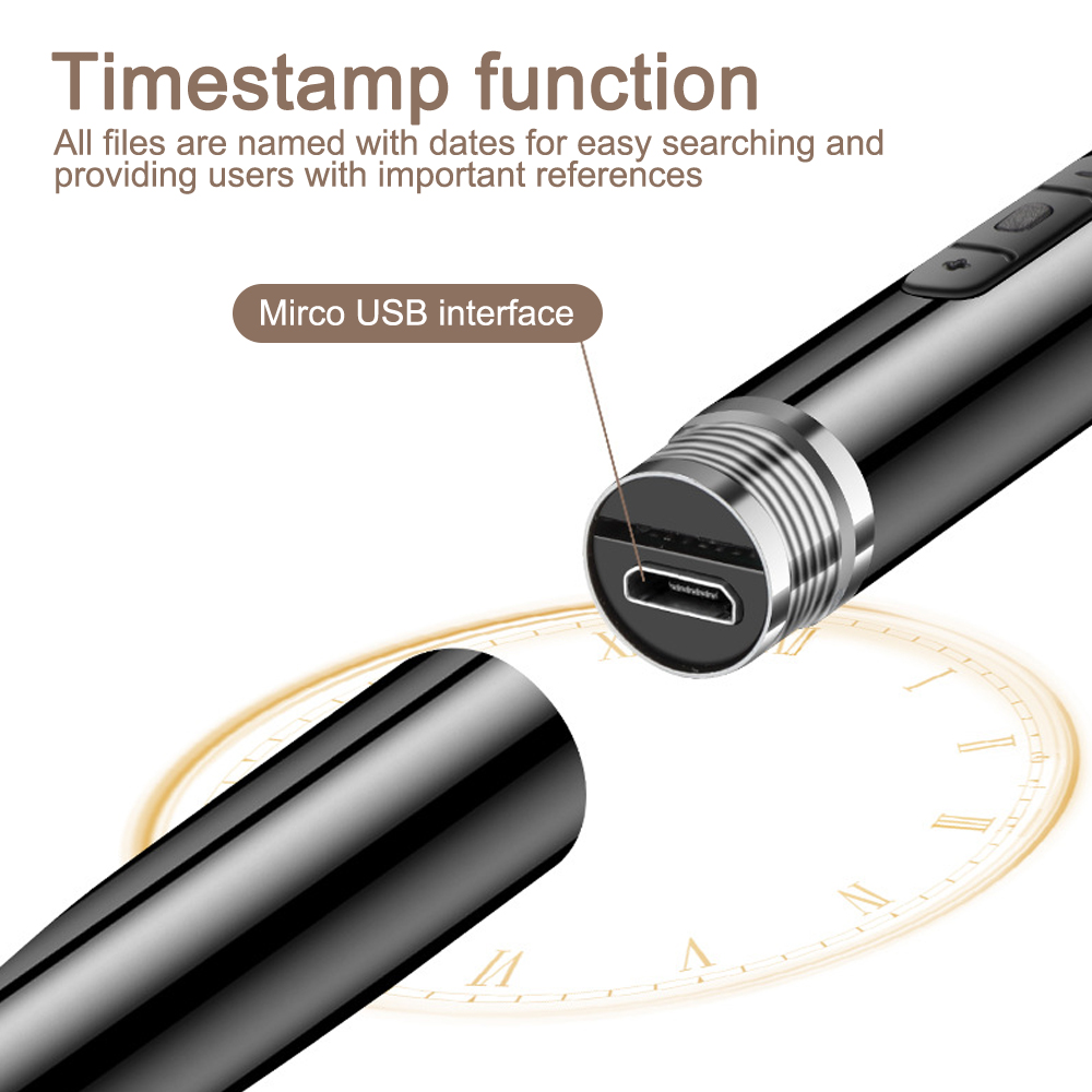 Caneta ativada digital 360, di - Voice Recorder Pen avaliação e preço