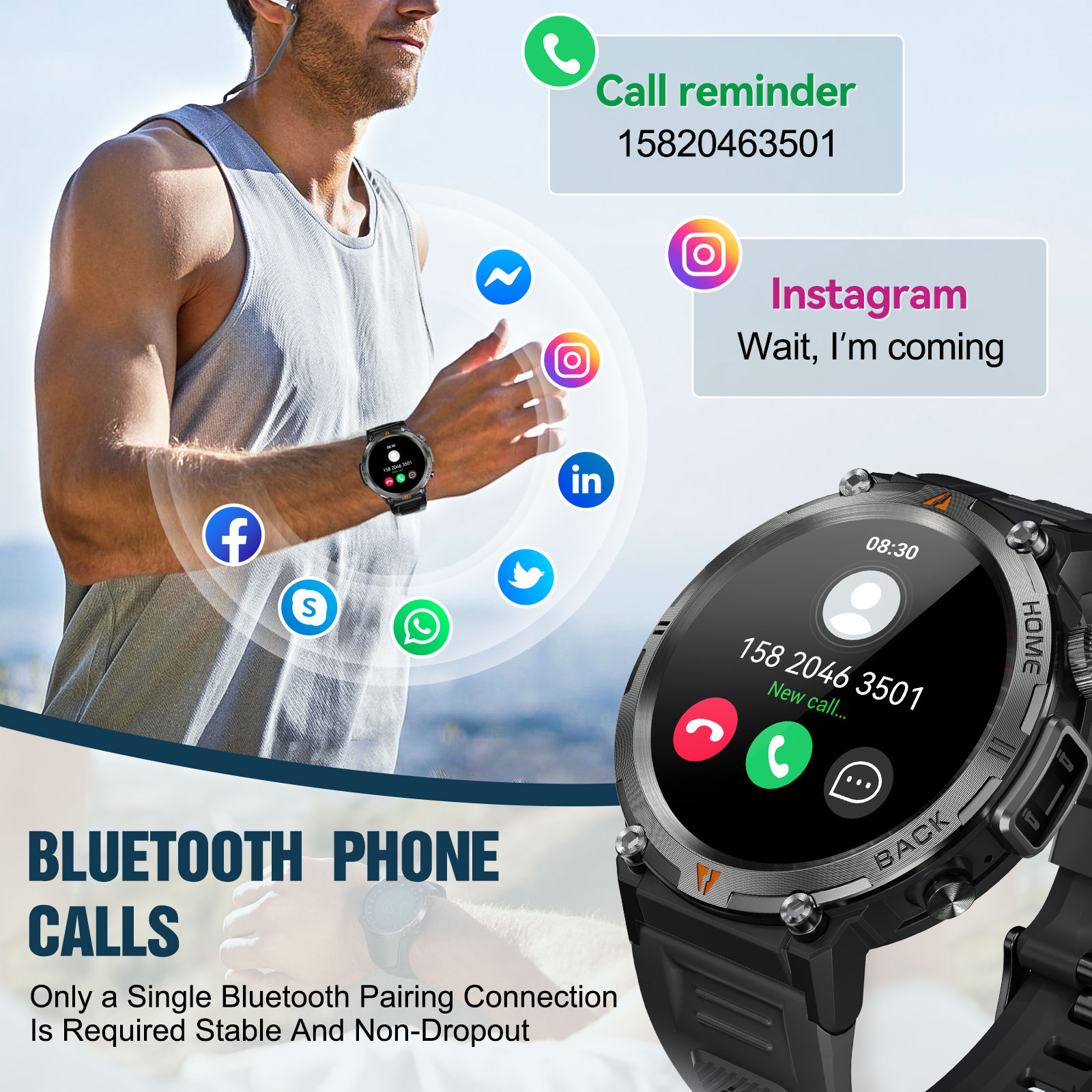 Eiyis ke3 bluetooth chamada re - Electronics Quiz avaliação e preço