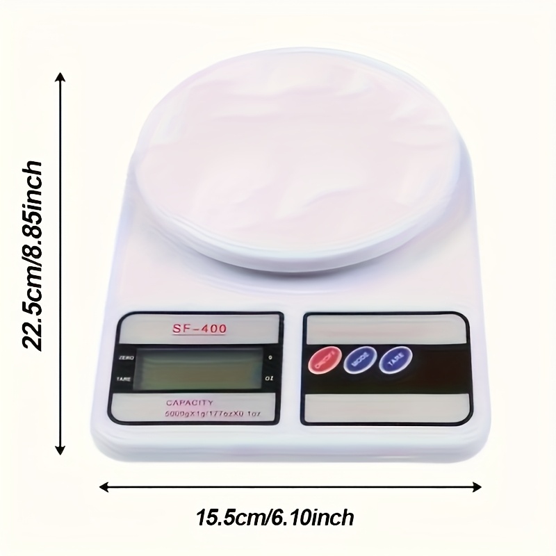 Balança Digital de Cozinha 5kg - Gadgets For Electronics avaliação e preço