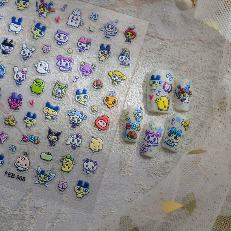 Novos Adesivos de Unha 3D em R - Diy Electronics Gadgets avaliação e preço