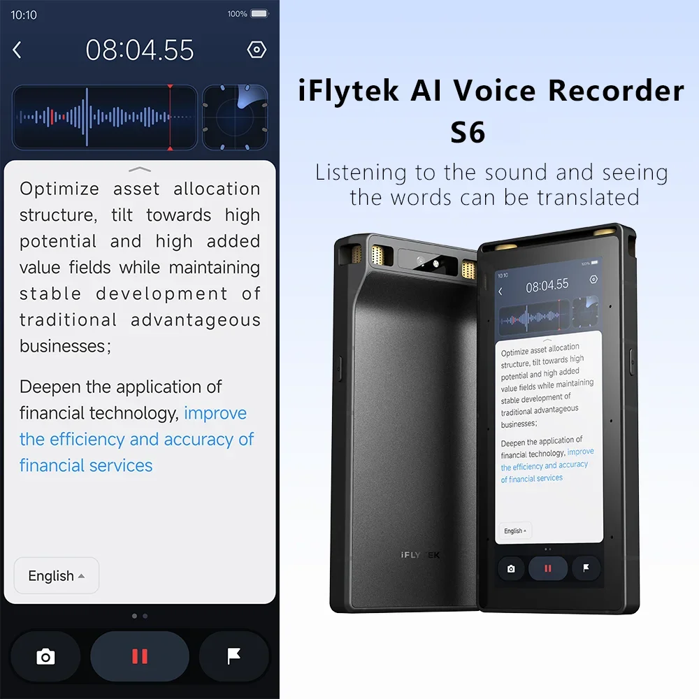 Gravador de Voz iFlytek AI Rec - Voice Recorder Pen avaliação e preço